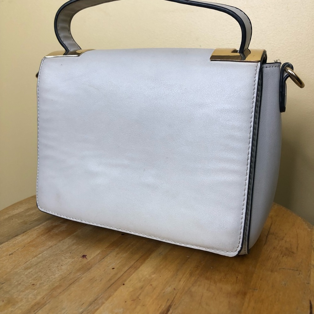 Cream Cross Body Purse
